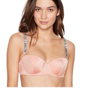 Victoria's Secret Bombshell Shine Strap Balconette Bra Size 38D NWT